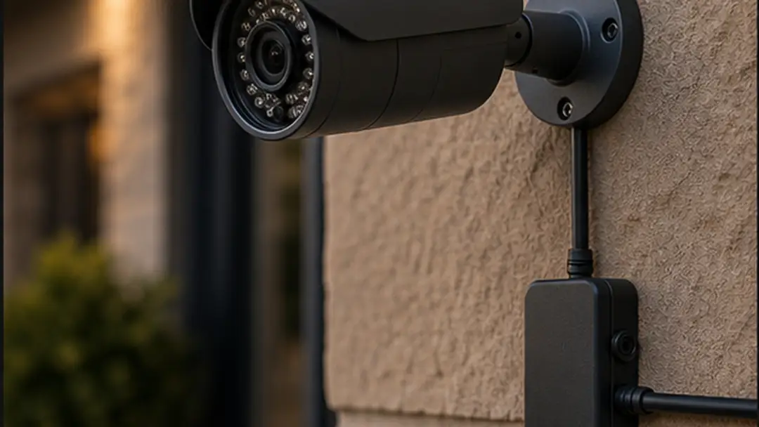 Illustrative cctv installation work in Laurencekirk