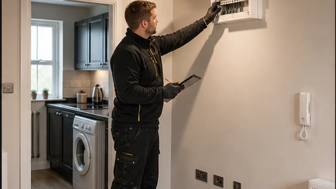 Finished landlord eicr testing electrical work