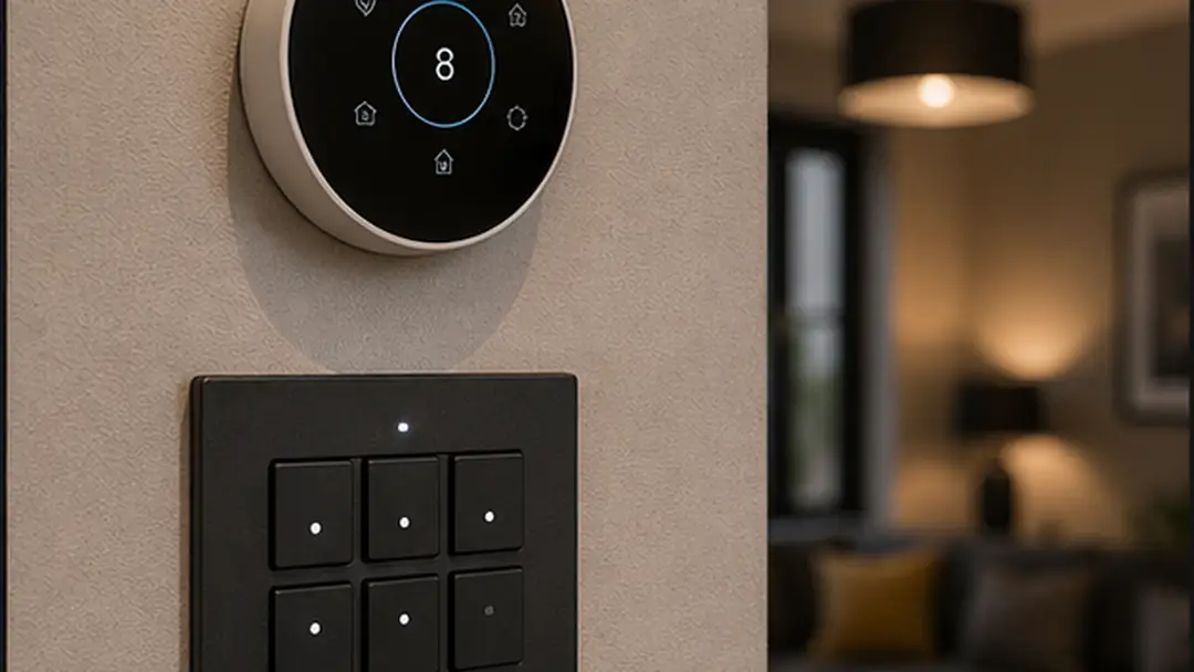 Illustrative smart home installation work in Laurencekirk